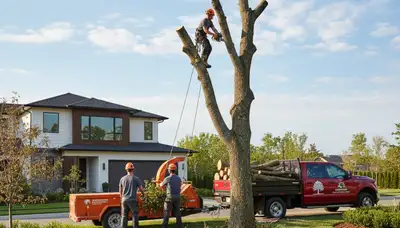 Professional landscaping and tree removal service in Shawnee, OK by Chop Chop Tree experts
