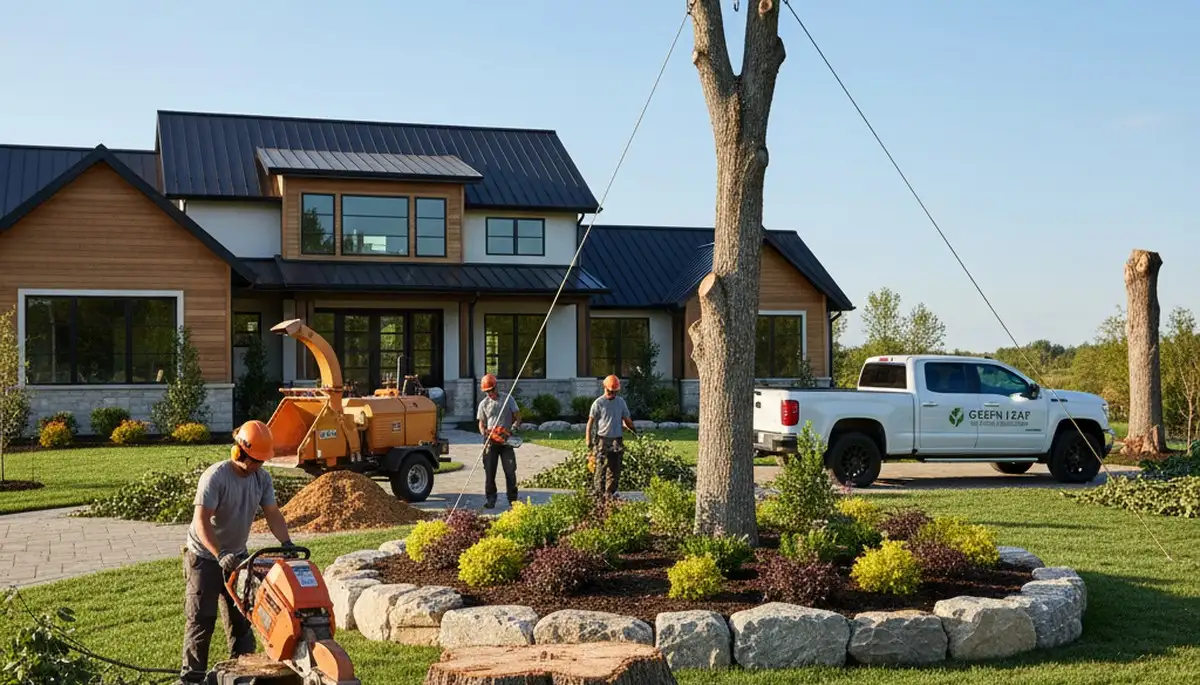Professional landscaping and tree removal service in Shawnee, OK by Chop Chop Tree experts