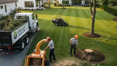 Professional lawn care and tree removal in Shawnee OK by Chop Chop Tree experts