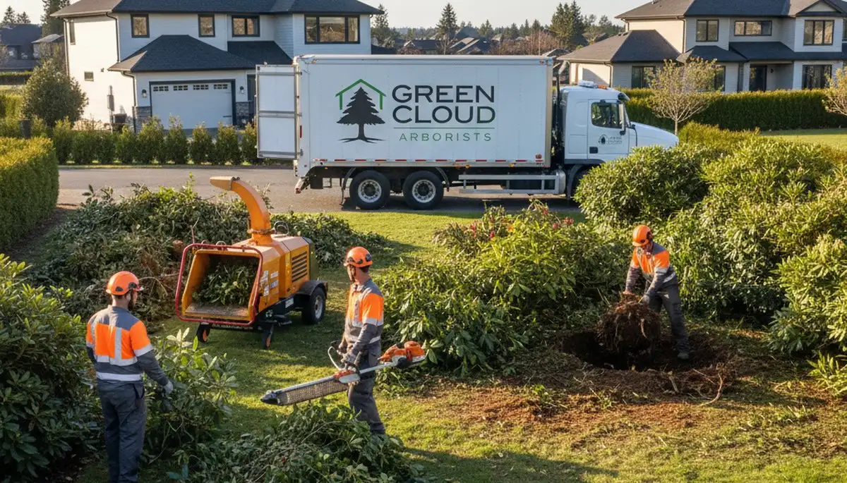 Professional shrub removal service in Shawnee, OK improving yard appearance and property access